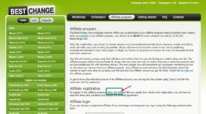 Bestchange: La Exchanger con la cual ganas dinero, programa de afiliados