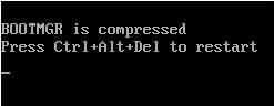 Como solucionar el problema “Compressed Bootmanager” al inicio del sistema