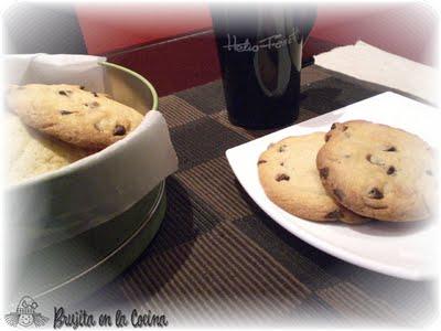 Galletones con pepitas de chocolate