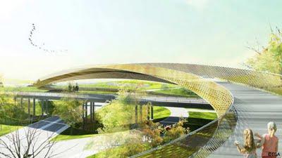 Arquitectura: Stockholmsporten, un puente escultórico para la ciudad de Estocolmo