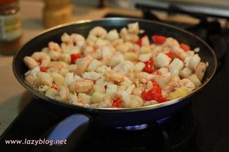 Receta de lasaña del mar, paso a paso