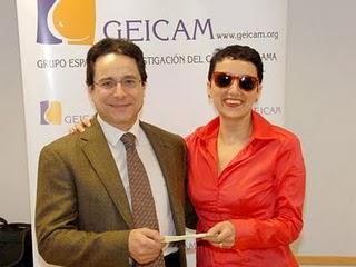 LUZ CASAL DONA A GEICAM 62.677€ PARA APOYAR A LA INVESTIGACIÓN DE ESTA ENFERMEDAD EN ESPAÑA