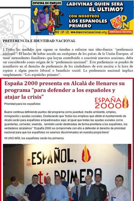 españa 2000 y democracia nacional