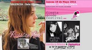 VSS: Fiesta Dcode Festival y Russian Red