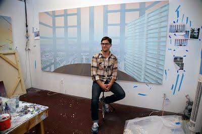 Rob Minervini en su estudio