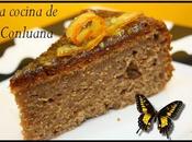 Pastel ecológico persimón