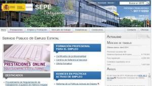 sepe El Servicio Público de Empleo Estatal renueva su web
