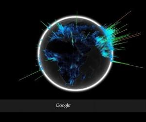 Google representa las búsquedas en un globo terráqueo 3D