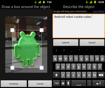 Google actualiza Goggles