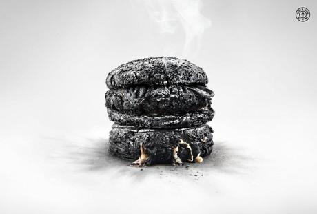 Anuncios minimalistas para quemar grasas