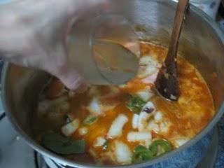 Sepia guisada con patatas