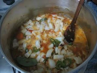 Sepia guisada con patatas