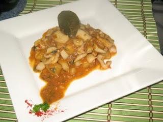 Sepia guisada con patatas