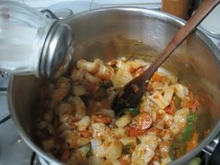 Sepia guisada con patatas