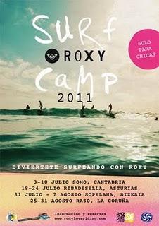 Roxy surf camp verano 2011