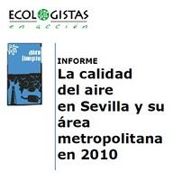 Informe de Ecologistas en Acción: La calidad del aire en Sevilla 2010