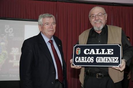 Carlos Giménez, Purita Campos, Jan y De la Fuente ya tienen una calle a su nombre