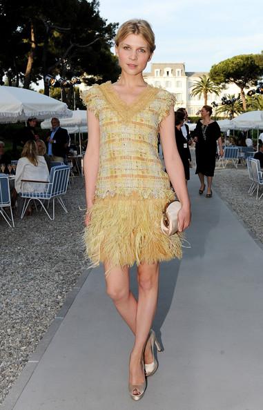 Clemence Poesy attends the Chanel Collection Croisiere Show 2011-12 at the Hotel du Cap on May 9, 2011 in Cap d'Antibes, France.