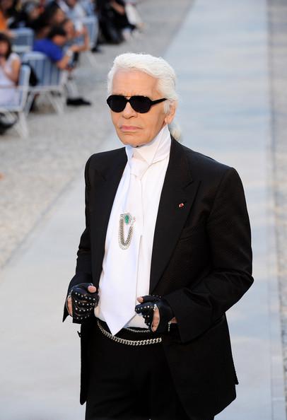 Karl Lagerfeld Designer Karl Lagerfeld attends the Chanel Collection Croisiere Show 2011-12 at the Hotel du Cap on May 9, 2011 in Cap d'Antibes, France.