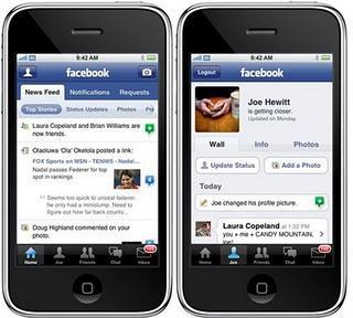 Facebook para iPhone v 3.4.1