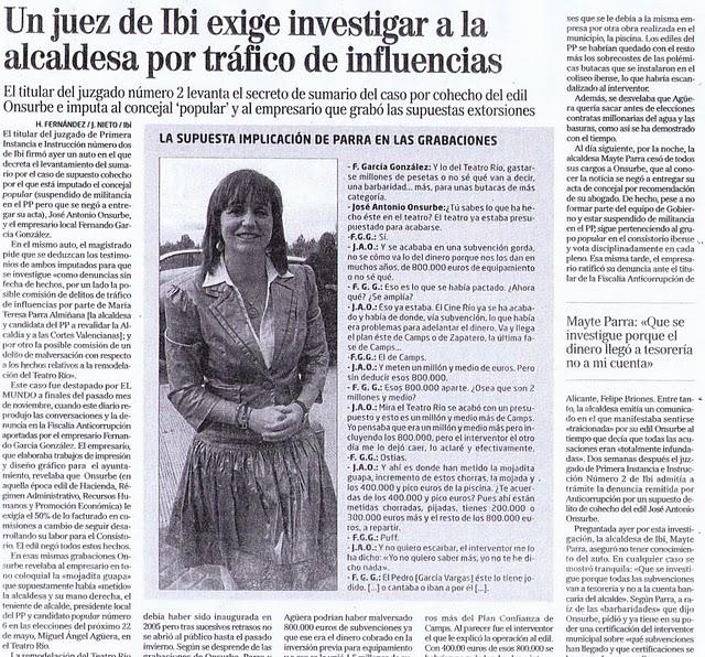 Esta es la que tenía las manos limpias