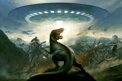 Hollywood enfrentará en la gran pantalla a alienígenas y dinosaurios