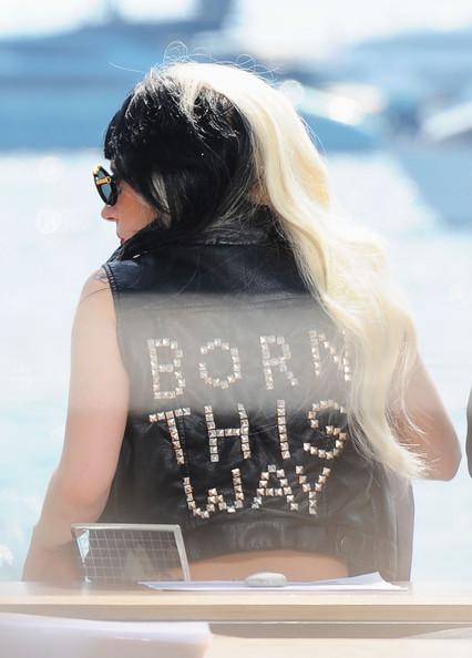 Singer Lady Gaga at the Canal+ Studios during the 64th Annual Cannes Film Festival on May 11, 2011 in Cannes, France.