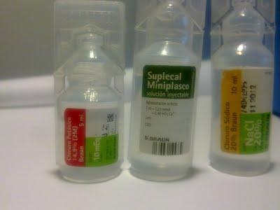 Hablamos de seguridad de los medicamentos, ¿Suplecal miniplasco?