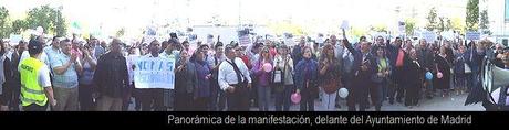 Más de mil protestantes abarrotan el Ayuntº de Madrid ante el cierre de sus templos