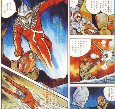Artículo Tokusatsu en manga: Los superhéroes japoneses Artículo Tokusatsu en manga: Los superhéroes japoneses