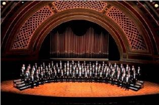 Coro masculino Glee Club de la Universidad de Michigan en La Habana
