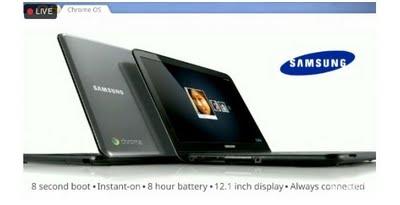 Google presentó sus ordenadores portátiles