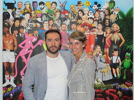 Con Antonio de Felipe