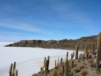 Un espejo de sal en Bolivia