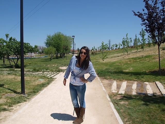 shopping & park with friends