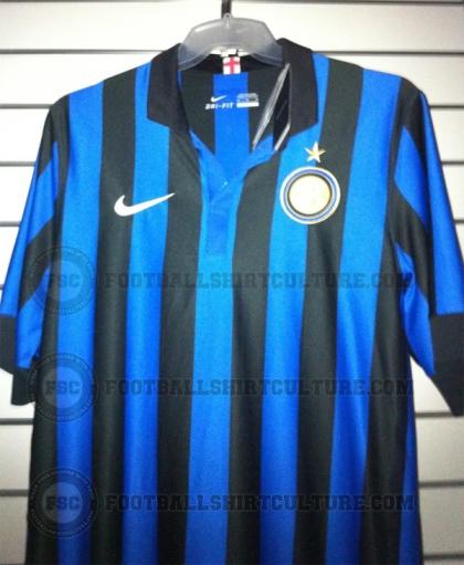 Nueva camiseta Nike del Inter de Milan; temporada 2011-2012 (?)