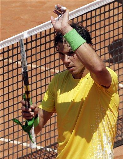 Masters de Roma: Nadal ganó cómodo; Federer se despidió