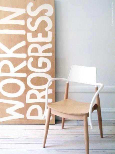 Ikea hack: mesa plegable como mesa de trabajo