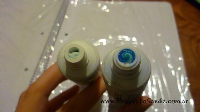 ¿Cómo son los dentífricos multicolores por dentro?