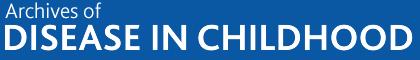 Logo de la revista Archives of Disease in Childhood. Enlace al estudio mencionado en este artículo