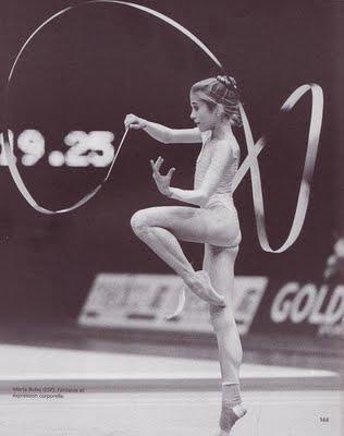 Mi pasión por la gimnasia rítmica