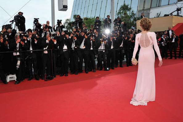Actress Jane Fonda arrives at the 'Sleeping Beauty' premiere during the 64th Annual Cannes Film Festival at the Palais des Festivals on May 12, 2011 in Cannes, France.
