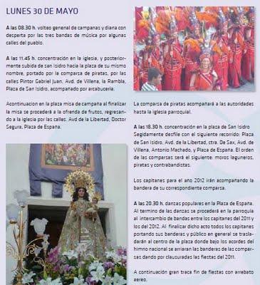 Salinas. Fiestas de Moros y Cristianos 2011