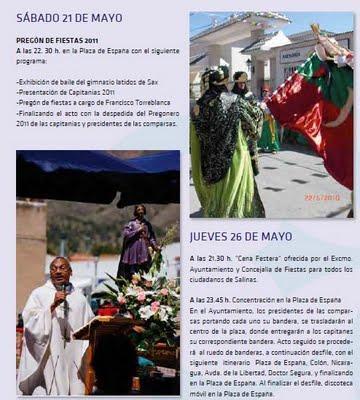 Salinas. Fiestas de Moros y Cristianos 2011