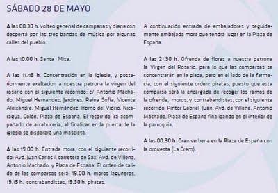 Salinas. Fiestas de Moros y Cristianos 2011