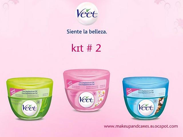 Makeup and Cares te invita a participar en el sorteo de 3 kits de productos Veet.