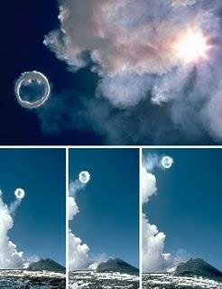 Aros-anillos de gas-vapor en volcanes - Paperblog