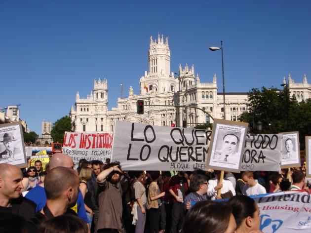 Democracia Real Ya en Madrid