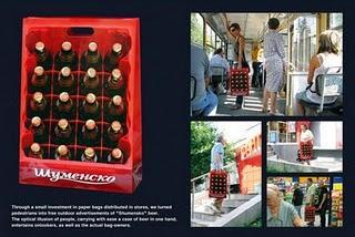 Creatividad en la bolsa de la compra