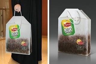 Creatividad en la bolsa de la compra